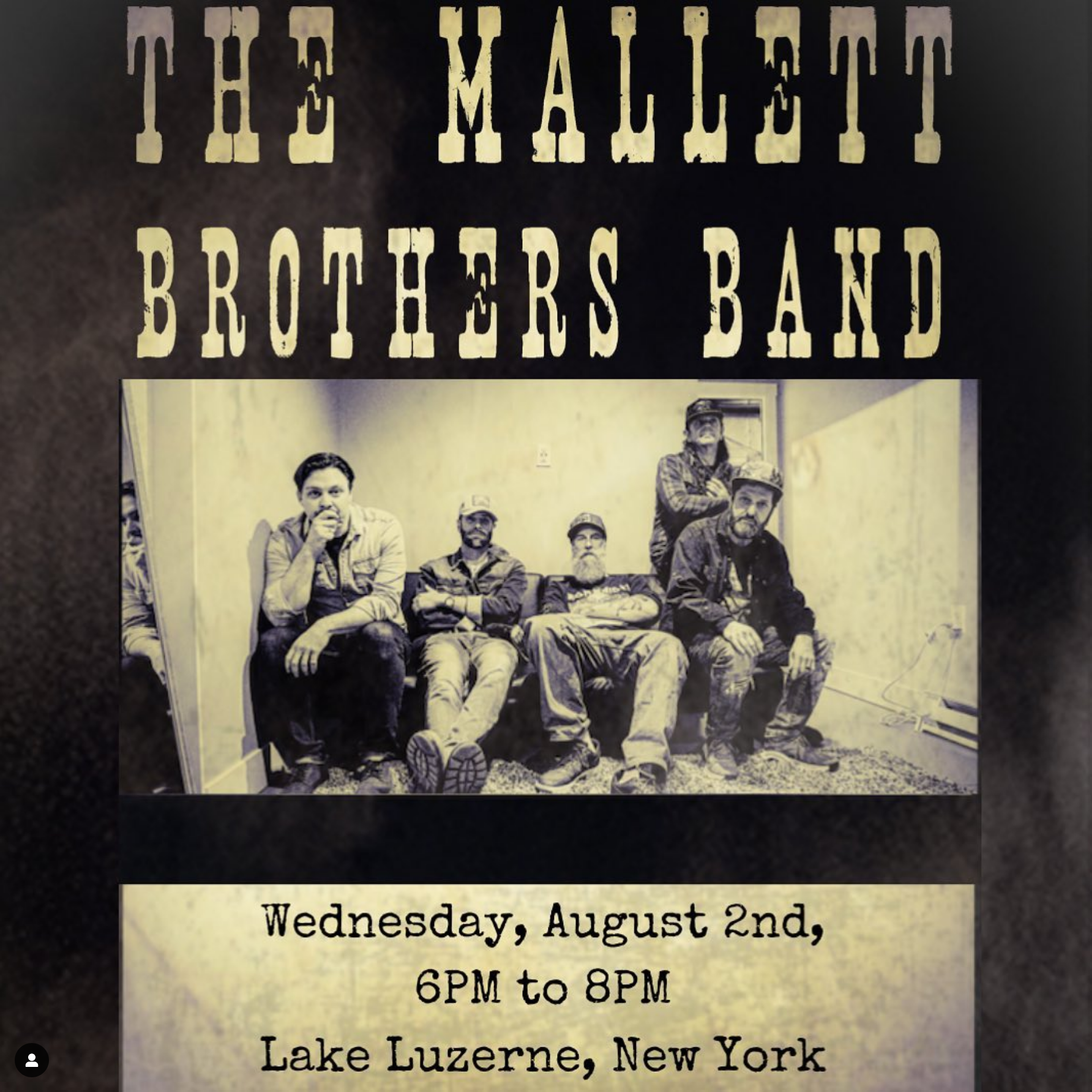 The Mallett Brothers Band - Lake Luzerne Food Trucks and Music 
